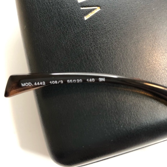 Versace VE4442 Women’s Tortoise Sunglasses with Medusa Logos at Temples ~ BNIB! - Picture 9 of 10